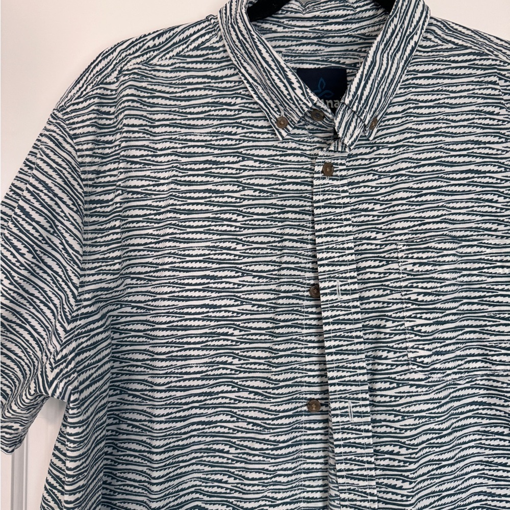 Men’s Prana Short Sleeve Button Down